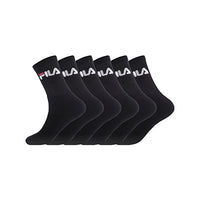 Thumbnail for Fila men's sports socks FILA/AM/TNX6 (pack of 6), black (Noir N - No.), 43-46 on sale
