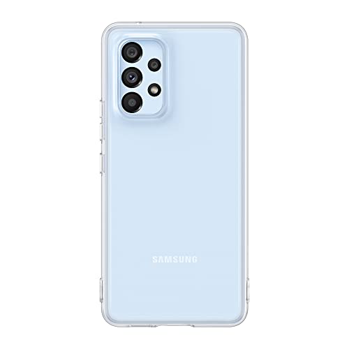 Samsung Soft Clear Cover EF-QA536 for the Galaxy A53 5G | Back Cover, Cell Phone Case, Shockproof, Protective Case, Transparent - 6.5 inches on sale