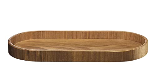 ASA Wood Ovales Tablett aus Weidenholz in der Farbe Natur, Maße: 35,5cm x 16,5cm x 2,5cm, 53696970 im Sale