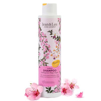 Thumbnail for Jean & Len Shampoo Rebuilding Almond & Keratin, for structurally damaged hair, protects against breakage and split ends, tames frizz, shampoo without silicones and parabens, vegan, 300 ml