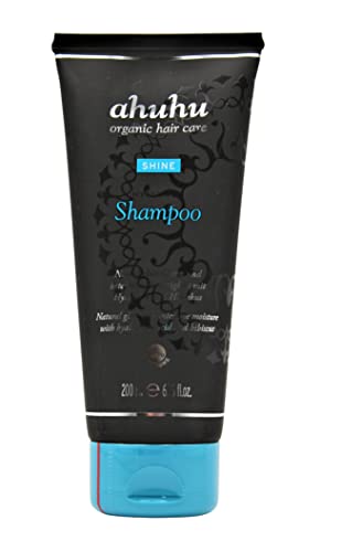 ahuhu SHINE Hyaluronic Shampoo with Hyaluronic &amp; Hibiscus Extract 200ml tube on sale