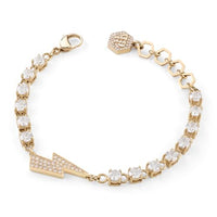 Thumbnail for Philipp Plein Damen Armband Armkette Edelstahl IP Gold PLEIN VANITY PJ7EA03BU im Sale