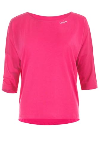 Winshape Damen Ultra Leichtes, Weiches Modal-3/4-arm Mcs004 T-Shirt, Schwarz, EU im Sale