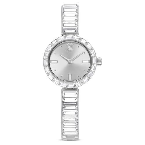 Swarovski, Matrix Bangle Watch, Grey, One Size on Sale
