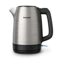 Thumbnail for Philips Daily Collection Metall Wasserkocher – 1,7L, Leuchtanzeige, 360°-Basis, Mikro-Sieb-Filter, Flaches Heizelement, Sprungdeckel, Energiesparend, Sicheres Design, Schnelles Aufkochen (HD9350/90) im Sale