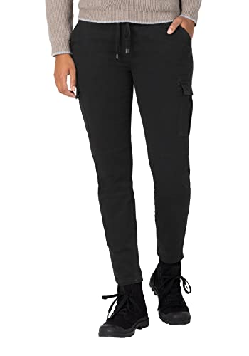 Timezone Damen Slim Malikatz 7/8 Freizeithose, Schwarz, 32W EU im Sale