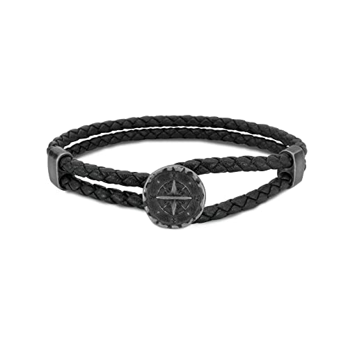 Fynch-Hatton Bracelet FHJ-0039-B-19 Stainless Steel Antique on Sale