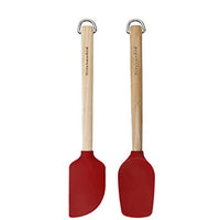 Thumbnail for KitchenAid Mini-Pfannenwender-Set aus Birkenholz, Empire Red, 2-teilig im Sale