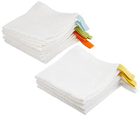 Thumbnail for IKEA Krama Washcloths, White, 10 pcs., Cotton, Unbleached, 30x30cm, on sale