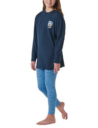 Thumbnail for Schiesser Mädchen Schlafanzug Set Pyjama lang - 100% Organic Bio Baumwolle - im Sale