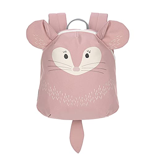 LÄSSIG Kleiner Kinderrucksack für Kita Kindertasche Krippenrucksack mit Brustgurt 3,5 Liter/Tiny Backpack Outdoor Rainbow pastel lilac im Sale