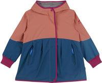 Thumbnail for Finkid Girls Aina Move Colorblock Blue-Red - Waterproof, versatile girls' transitional jacket, on sale