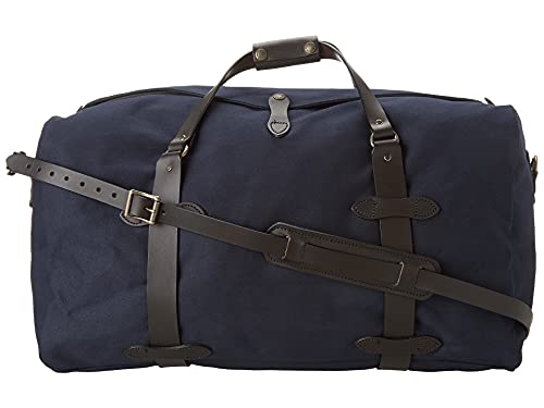 Filson Mittelgroße Reisetasche, Marineblau, Marineblau, Einheitsgröße im Sale