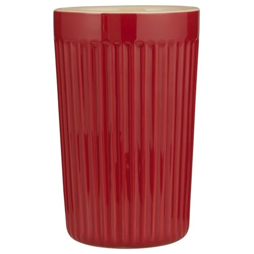 IB Laursen Cafe Latte Becher Groß Mynte Strawberry Rot Keramik Tasse 375ml im Sale