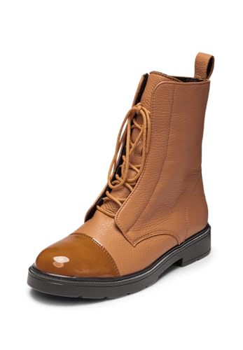 VITAFORM Stiefeletten Damen Gefüttert - Winterschuhe Damen - Warme Stiefel Gefüttert für den Winter beige/taupe 42 im Sale