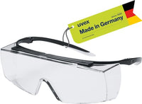 Thumbnail for Uvex super F OTG Schutzbrille für Brillenträger - Überbrille - Beidseitig extrem Kratzfest & chemikalienbeständig im Sale