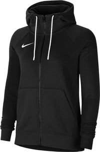Thumbnail for Nike Damen Nk Flc Park20 Fz Hoodie Sweatshirt, Black/White/White, M EU im Sale