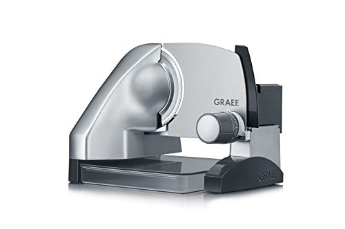 GRAEF Allesschneider S50000 inkl. Aufbewahrungsbox & MiniSlice-Aufsatz, silber im Sale