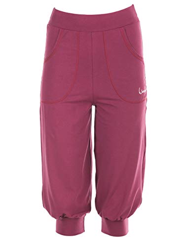 Winshape Damen Luftig-legere 3/4-high Waist-Trainingshose Wbe12 Trainingshose, Berry-Love, EU im Sale