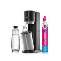 Thumbnail for SodaStream elektrischer Wassersprudler E-DUO mit Quick-Connect CO2-Zylinder| inkl. 1x 1L Glasflasche und 2x 1L FUSE Kunststoffflasche (spülmaschinengeeignet) | Farbe: Titan im Sale
