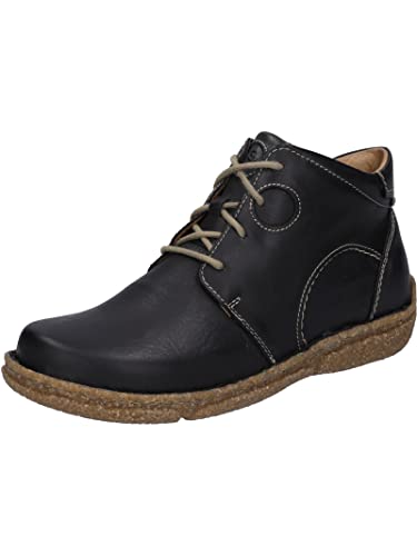 Josef Seibel Damen Schnürstiefeletten Neele 46,Weite G (Normal),Wechselfußbett,uebergangsschuhe,uebergangsstiefel,Boots,Titan,40 EU im Sale
