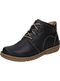 Thumbnail for Josef Seibel Damen Schnürstiefeletten Neele 46,Weite G (Normal),Wechselfußbett,uebergangsschuhe,uebergangsstiefel,Boots,Titan,40 EU im Sale
