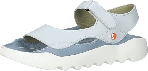 Softinos Damen WEAL712SOF Flat Sandal, LT. Blue, EU im Sale