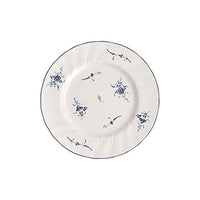 Thumbnail for Villeroy & Boch Salad Plate, White / Blue, 8 in on Sale