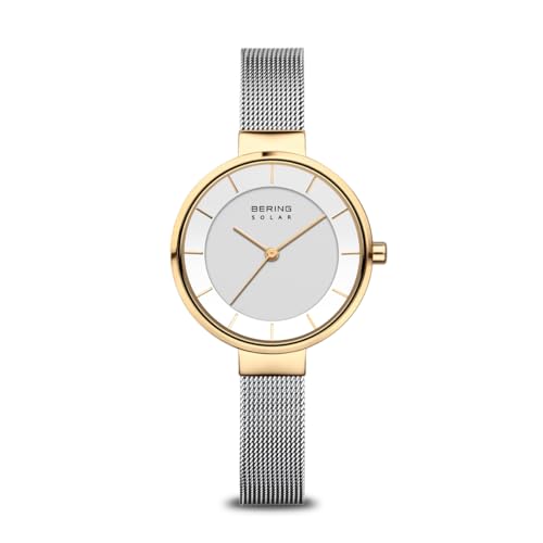BERING Damen Uhr Quarz Movement - Solar Collection mit Edelstahl und Saphirglas 14631-024 - 5 AT im Sale