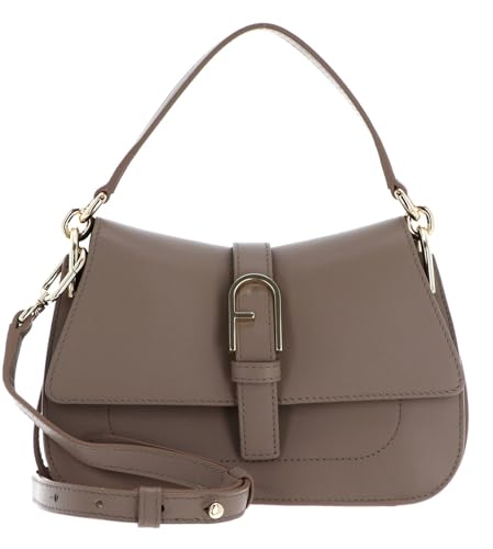 FURLA Flow Mini Top Handle Greige im Sale