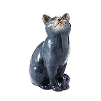 Thumbnail for Royal Copenhagen 2022 Katze Katze 1252058 (1062276) grau Höhe 11cm Breite 7cm Tiefe 7cm im Sale