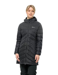 Thumbnail for Jack Wolfskin Damen Tundra DOWN Coat W Daunenmantel, Black, 46 im Sale