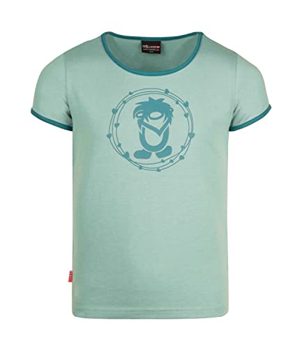 Trollkids Kinder T-shirt Oppland, Gletschergrün/Blaugrün, im Sale