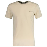 Thumbnail for GANT Herren Contrast Logo SS T-Shirt, Silky BEIGE, im Sale