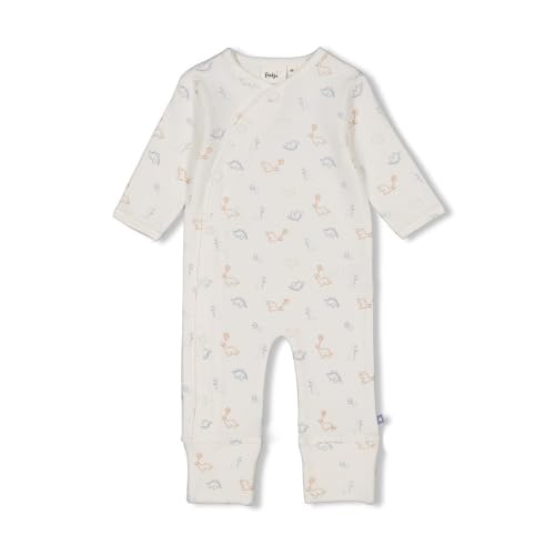Feetje N-Baby pajama suit Klapfuß AOP Pears Dino-Jersey, natural, 68 on sale