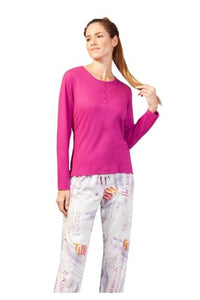 Thumbnail for hajo pajamas with cuffs, Premium Cotton/Tencel on sale