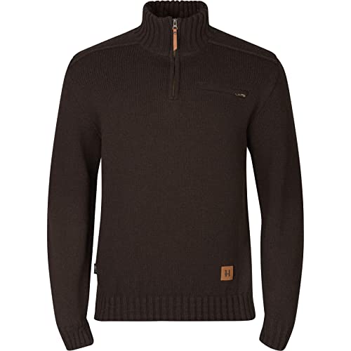 Härkila | Annaboda 2.0 HSP Knit Pullover | Professionelle Jagd Kleidung & Jagd Zubehör für Herren & Damen | Skandinavische Qualität Made to Last | Demitasse Brown, im Sale