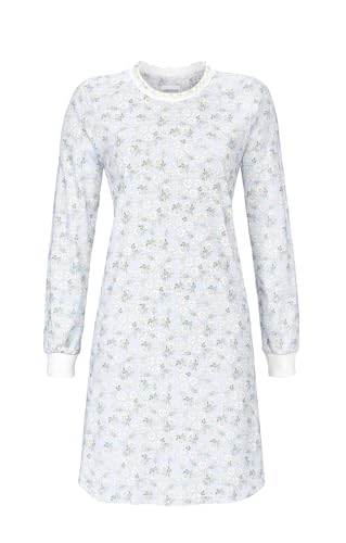 Ringella sleepshirt with knitted cuffs, color blue, on sale