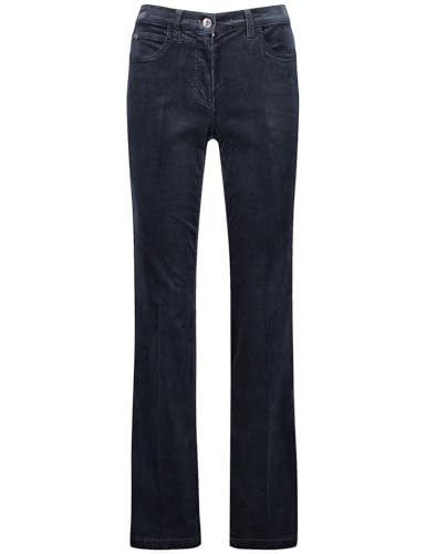 Gerry Weber Damen Cordhose MAR꞉Lie Flared FIT unifarben lang Moss Washed 48 im Sale