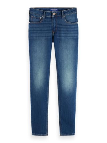 Scotch &amp; Soda Men's Core Skim Slim Fit Jeans, Classic Blue 0543, 34W / 32L EU on sale