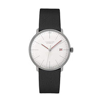 Thumbnail for JUNGHANS max Bill Automatic Watch Bauhaus Leather Strap Black 27/4009.02 on Sale