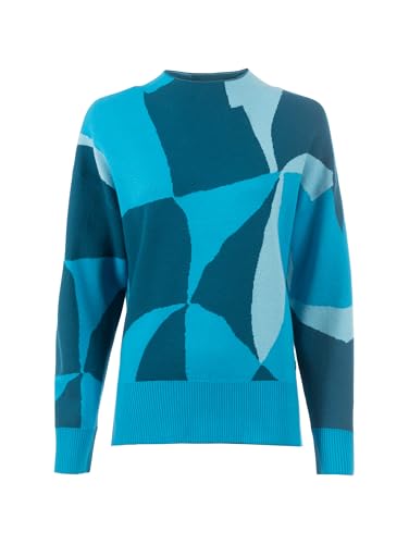 s'questo Strick 1/1 Strickpullover, modisch, grafisch, Rot Oceano Soquesto Kollektion Sweet Soul im Sale