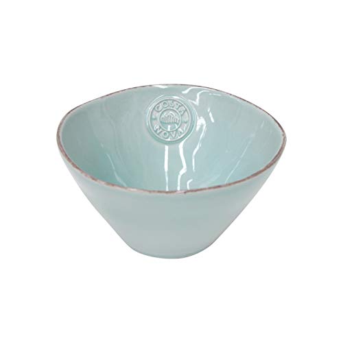 Costa Nova, Nova Kollektion, Steinzeug Geschirr, Suppenschale, Müslischale, türkis, 15 cm, 6 teilig im Sale