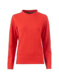 Thumbnail for s'questo lightweight sweat jacquard shirt, graphic pattern, blue, plain off-white Soquesto collection Sweet Soul on sale