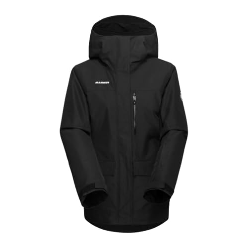 Mammut Damen Fall Line Thermo Hooded Women Hardshell Insulated Jackets, Schwarz, EU im Sale