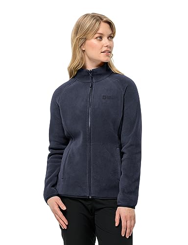 Jack Wolfskin Damen Moonrise Fz W Fleece Jacke, Schwarz,  EU im Sale