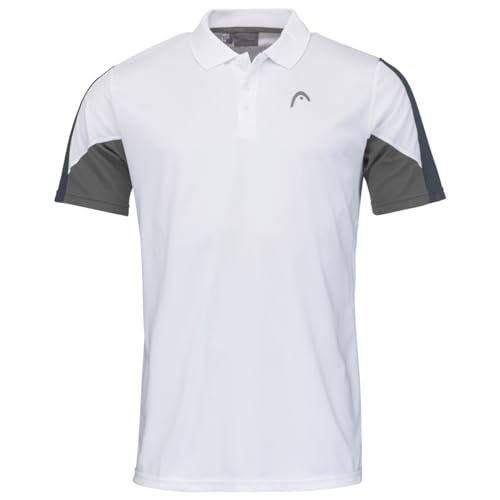 HEAD CLUB 22 Tech Polo Shirt Men, weiß/navy, im Sale