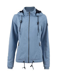 Thumbnail for s'questo jacket women's jacket long sleeve with hood, transitional jacket cloud dancer Soquesto on sale
