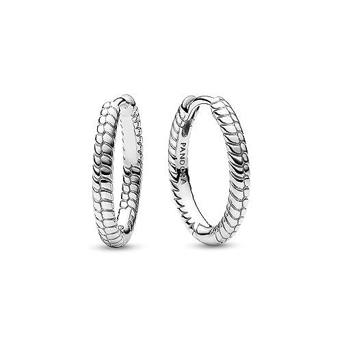 PANDORA Moments Kleine Charm-Ohrringe aus Sterling Silber, Kompatibel mit PANDORA Moments, Höhe: 17,2mm, 292728C00 im Sale