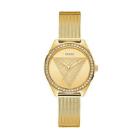 Thumbnail for Guess Damen Analog Quarz Uhr mit Edelstahl Armband W1142L2 im Sale